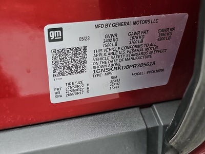 2023 Chevrolet Tahoe RST