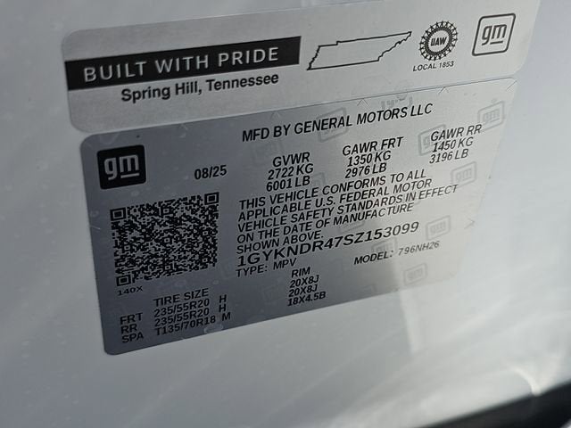 2025 Cadillac XT5 Premium Luxury