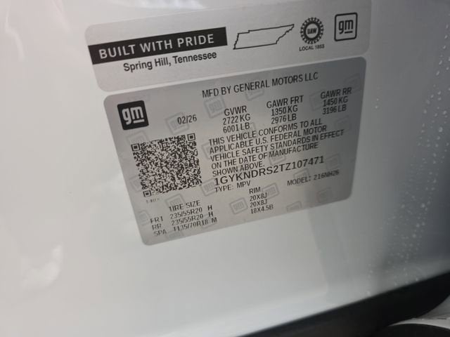 2026 Cadillac XT5 Premium Luxury