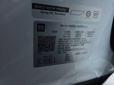 2026 Cadillac XT5 Premium Luxury