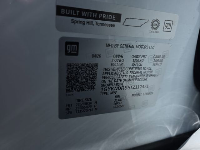 2026 Cadillac XT5 Premium Luxury