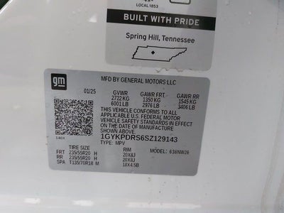 2025 Cadillac XT6 Premium Luxury