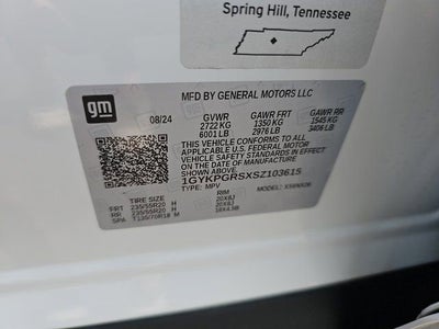 2025 Cadillac XT6 Sport