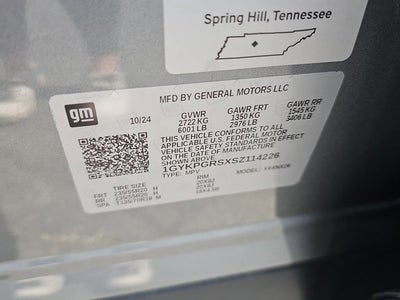 2025 Cadillac XT6 Sport