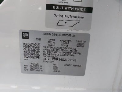 2025 Cadillac LYRIQ Sport 1