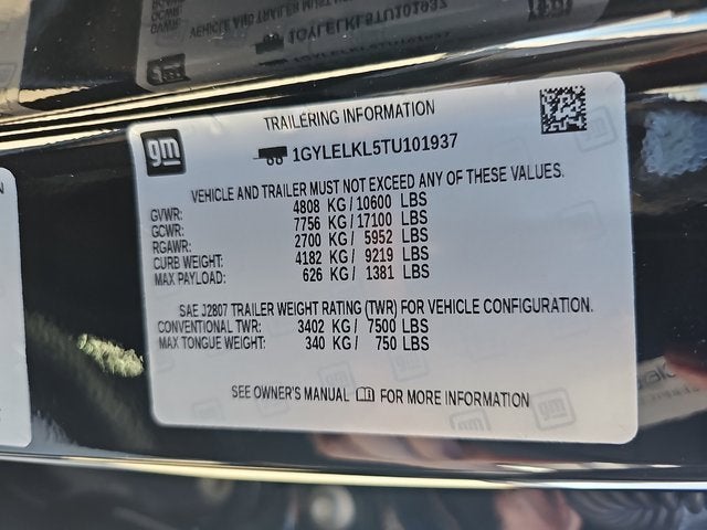 2026 Cadillac ESCALADE IQL Sport