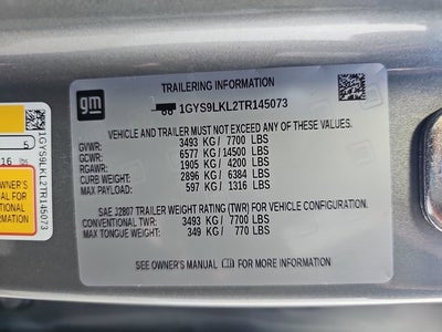 2026 Cadillac Escalade ESV Luxury