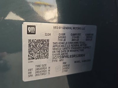 2025 Cadillac Escalade ESV Sport