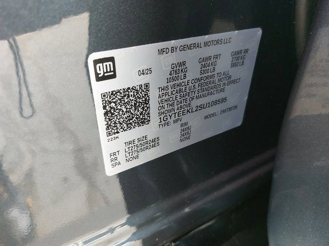 2025 Cadillac ESCALADE IQ Sport 1