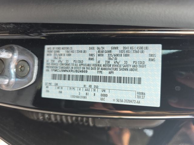 2024 Ford Escape ST-Line