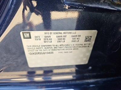 2018 Cadillac CT6 3.6L Luxury