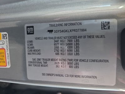 2023 Cadillac Escalade Sport Platinum