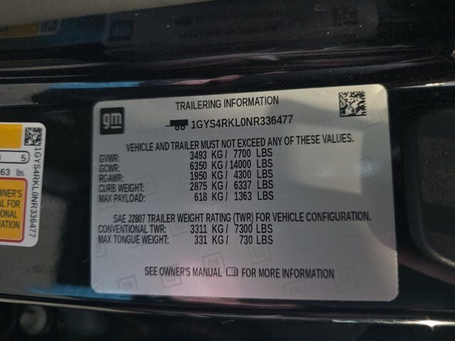 2022 Cadillac Escalade ESV Sport Platinum