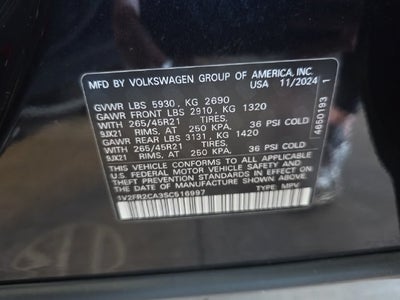 2025 Volkswagen Atlas 2.0T SEL Premium R-Line