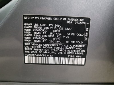 2024 Volkswagen Atlas 2.0T SE w/Technology