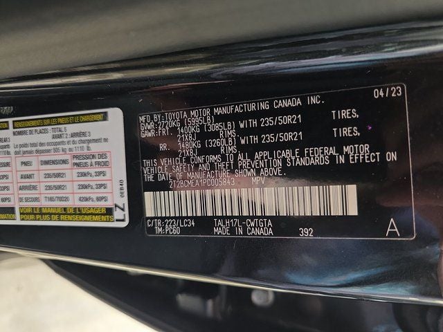 2023 Lexus RX 500h F SPORT Performance