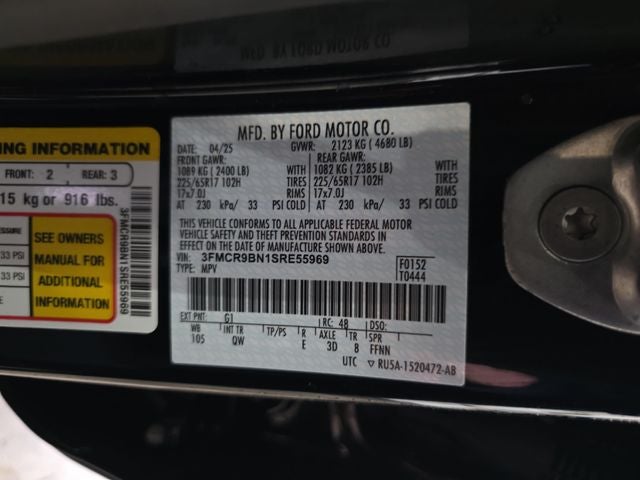 2025 Ford Bronco Sport Big Bend