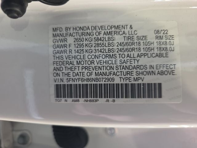 2022 Honda Pilot TrailSport