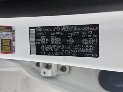 2023 Hyundai Santa Cruz Limited