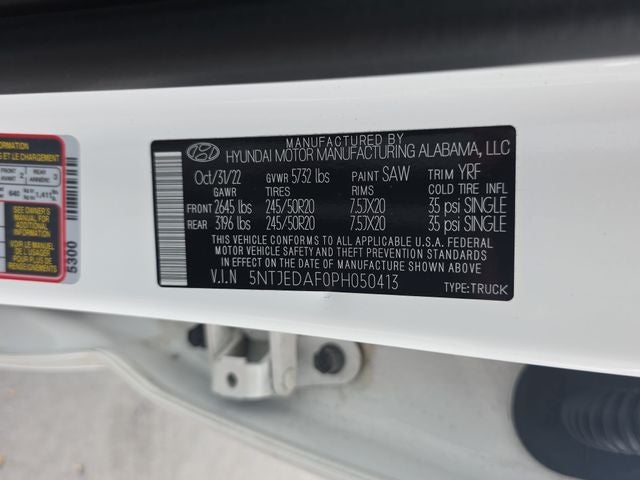2023 Hyundai Santa Cruz Limited