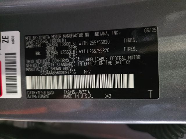 2025 Toyota Grand Highlander Platinum