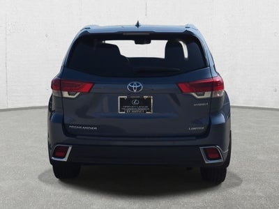 2018 Toyota Highlander Hybrid Limited Platinum