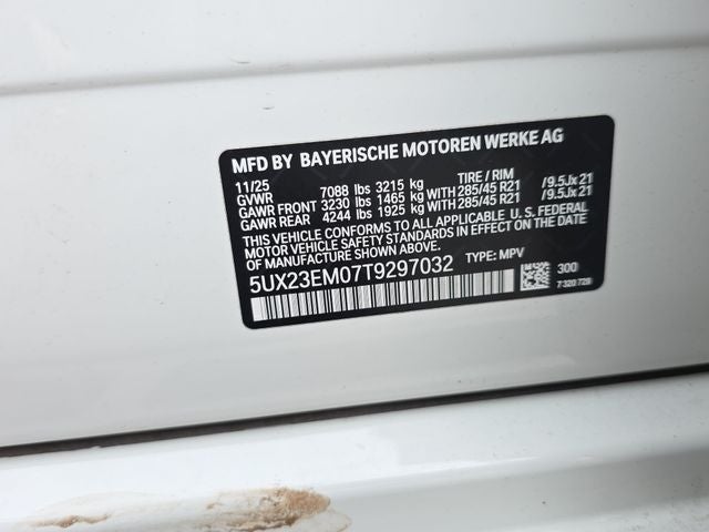 2026 BMW X7 xDrive40i