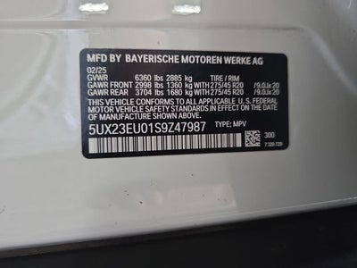 2025 BMW X5 xDrive40i