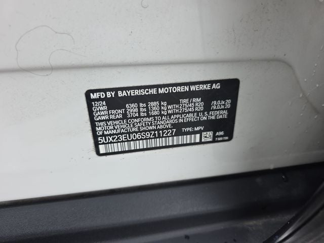 2025 BMW X5 xDrive40i