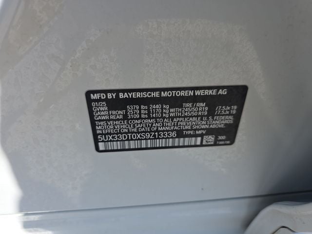 2025 BMW X4 xDrive30i M SPORT