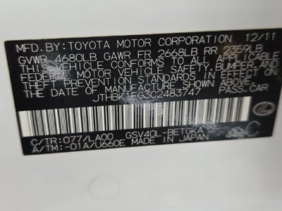 2012 Lexus ES 350
