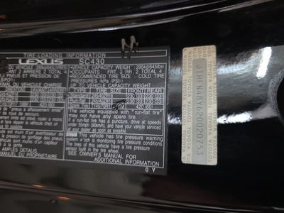 2002 Lexus SC 430