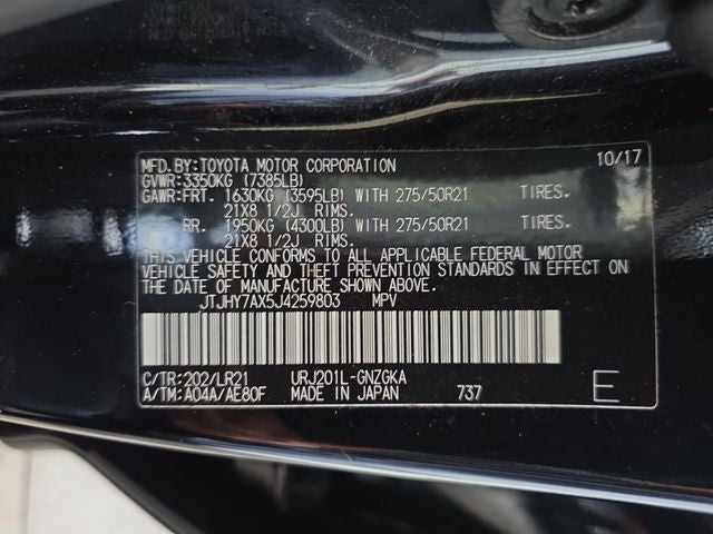 2018 Lexus LX 570