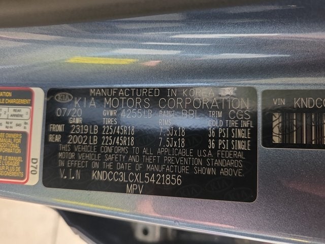 2020 Kia Niro Touring