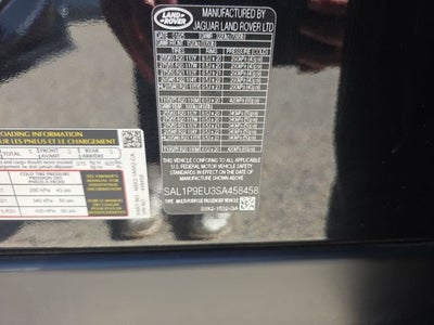 2025 Land Rover Range Rover Sport SE