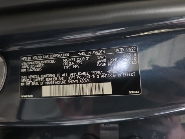 2022 Volvo XC90 T6 Inscription