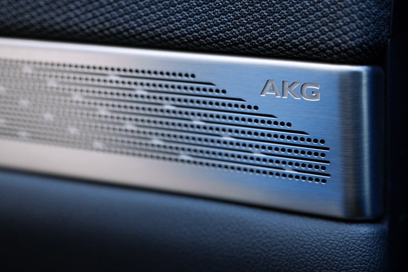 Close-up View of the AKG Studio Audio Speaker | Harvey Cadillac in Grand Rapids MI